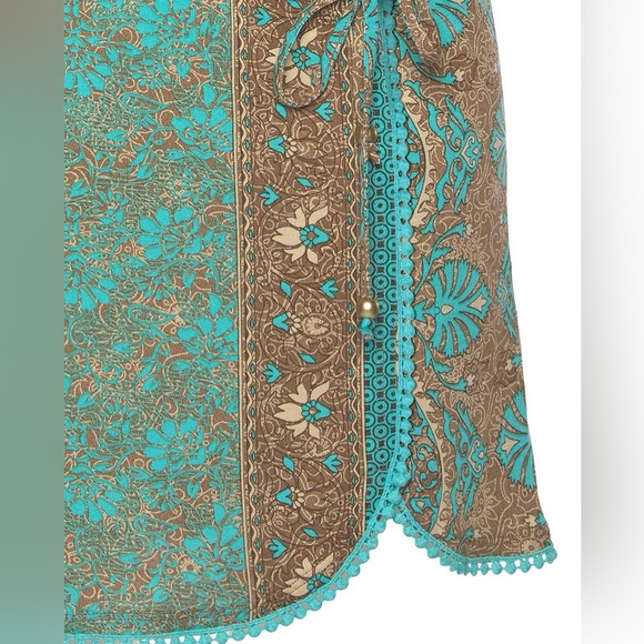 Lascana Women's Crochet Hem Summer Mini Dress - Size 8 - NWT - Picture 4 of 10